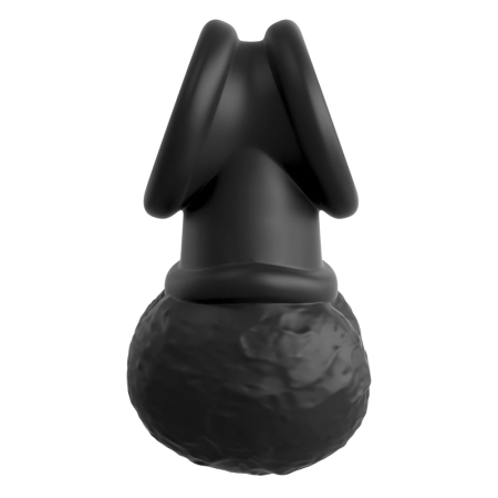 King Cock Elite TCJ Weighted Swinging Ball Ring Dual Density Silicone