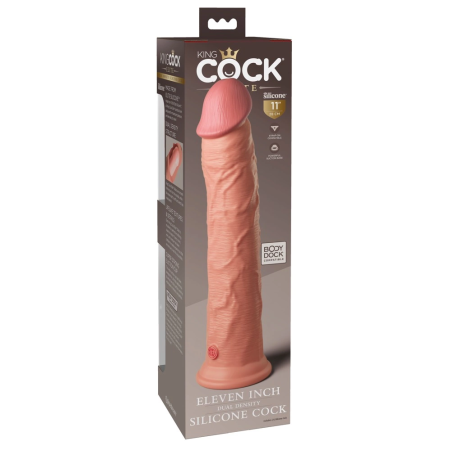 King Cock Elite KCE 11 Dual Density Silicone Model, 29.5 cm, Light