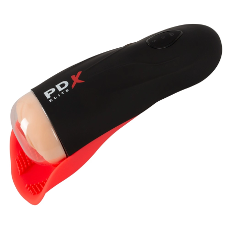 PDX Elite Fuck-O-Matic Intimate Machine with Suction & Vibration, 26.8 cm