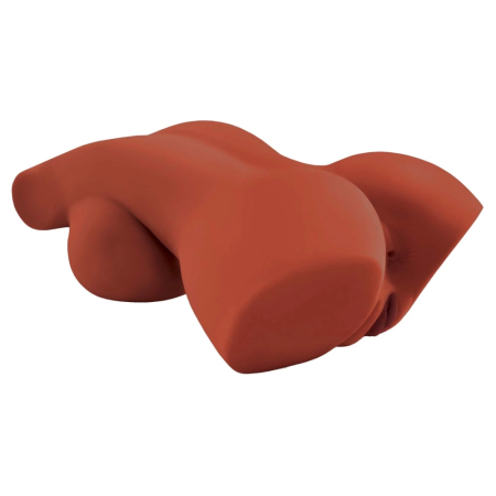 PDX Plus Perfect 10 Torso Brown Anatomical Intimate Machine 44.5 cm