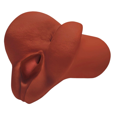 PDX Plus Intimate Handheld System Dual Channel Fanta Flesh 16.5cm