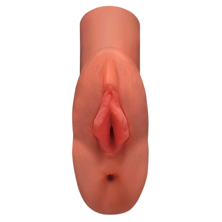 PDX Plus PP Double Intimate Machine Tan 14.2cm TPR Dual System