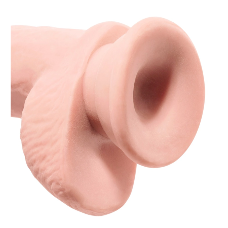 King Cock Plus KCP 10 TD Anatomical Model with Suction Base 26.7cm TPE