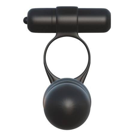 FCR Posable Partner Double Intimate System with Vibro-Bullet, Black