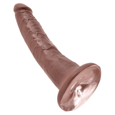 Pipedream King Cock 7" Model Brown with Suction Cup, 20.5 cm