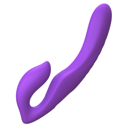 FFH Her Ultimate Strapless Dual System Vibrator, 9 Modes, Silicone, Purple