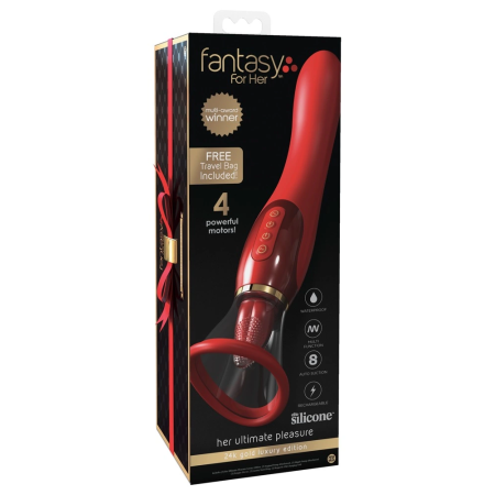 Her Ultimate Pleasure Holi Multi-Function Intimate Device, Pink, 25.4cm