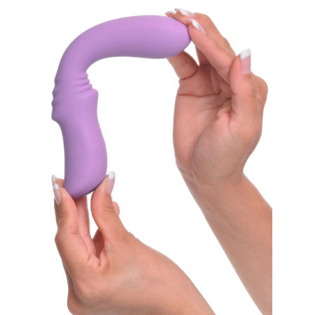 FemmeFunn Flexible Intimate Massager Rechargeable Purple 18.5cm