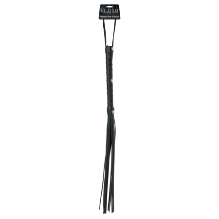 Fetish Fantasy Series Deluxe Cat O'Nine Black Flogger 65 cm