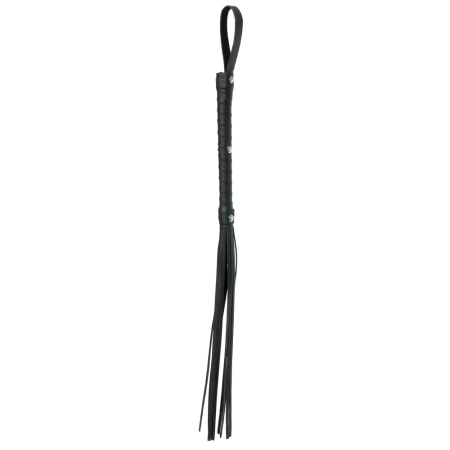 Fetish Fantasy Series Deluxe Cat O'Nine Black Flogger 65 cm
