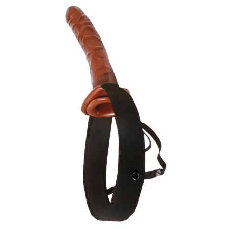 Pipedream FFS 10 Chocolate Dream Hollow Adjustable Strap-On 25 cm