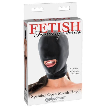 FFS Spandex Open Mouth Hood - Lightweight Stretch Fabric Mask