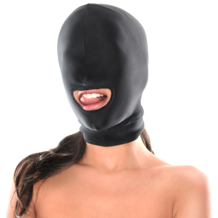 FFS Spandex Open Mouth Hood - Lightweight Stretch Fabric Mask