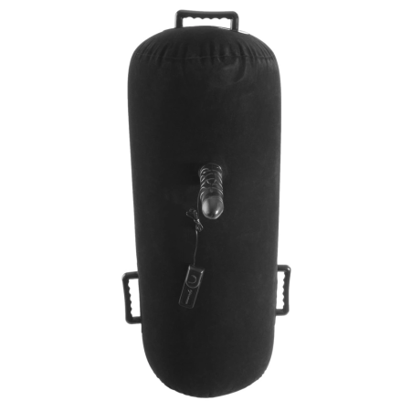 FFS Luv Log Inflatable Intimate Machine with Multi-Speed Vibration, Black