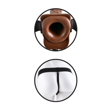 Fetish Fantasy Series 7 Hollow Strap-On Model, Adjustable Harness 18.9cm