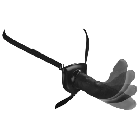 FFS Posable Partner Adjustable Strap-On System 20 cm PVC Black