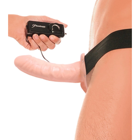 FFSFHOH Vibrating Hollow Strap-On System 17 cm - Adjustable Harness