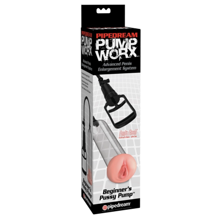 Pipedream Pump Worx Beginner Intimate Cylinder Transparent 22cm