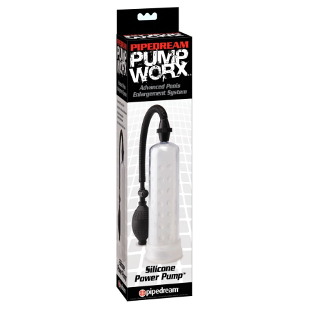 Pipedream Power Pump Silicone System Transparent 19.5cm