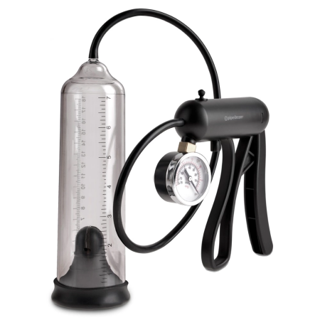 Pipedream Pro-Gauge Power Pump Transparent 21.6cm Pressure System