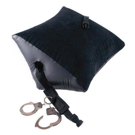 Fetish Fantasy Series Deluxe Position Master Inflatable Cushion with Straps