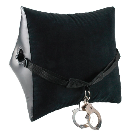 Fetish Fantasy Series Deluxe Position Master Inflatable Cushion with Straps