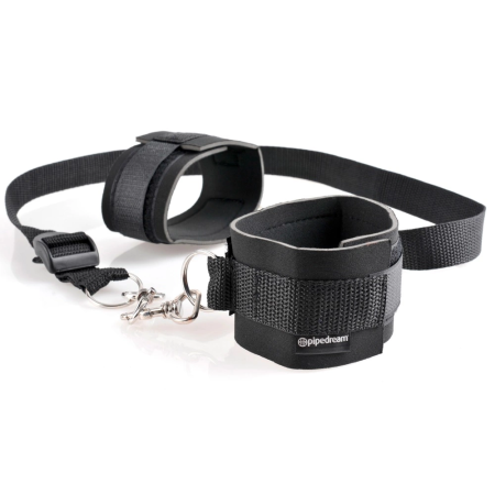 FFS Cuff & Tether Set Black - Adjustable Restraint System