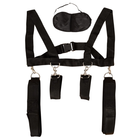 Fetish Fantasy Series Heavy Duty Position Master - Adjustable Restraint System