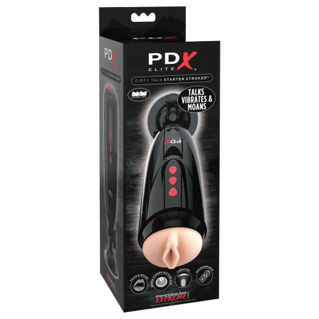 Pipedream Extreme Dirty Talk Starter Intimate Device 10-Mode Black 17.8 cm