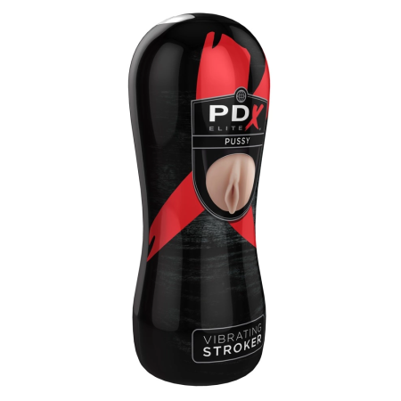 Pipedream PDX Vibrating Intimate Stroker 17.5 cm TPR Flesh