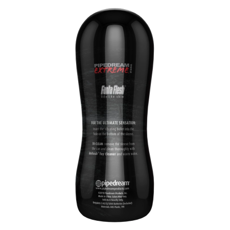 Pipedream PDX Vibrating Intimate Stroker 17.5 cm TPR Flesh