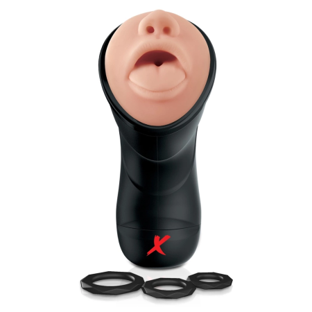 Pipedream Deep Throat Vibrating Intimate Machine 24.5cm ABS/TPE