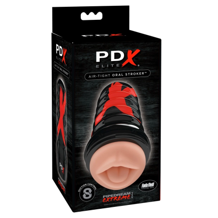 Pipedream PEE Air Tight Oral Stroker - Compact Intimate Device, 17.5 cm
