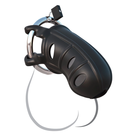 FCR Hardcore Silicone Chastity Device with Adjustable Fit 9.5 cm