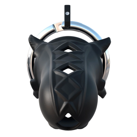 FCR Extreme Silicone Chastity System Adjustable 9.5cm Black