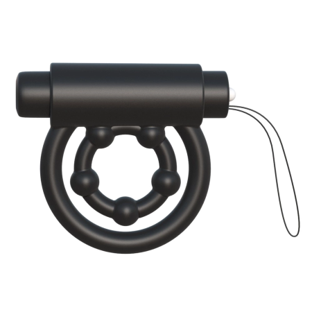 FCR RC Performance Pro Silicone Dual Ring with Remote 10 Modes Black