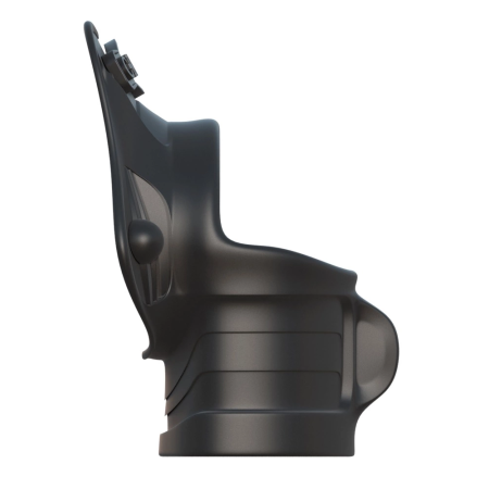 FCR Rock Hard Dual Support Ring Silicone Black 3.8 cm & 3.3 cm