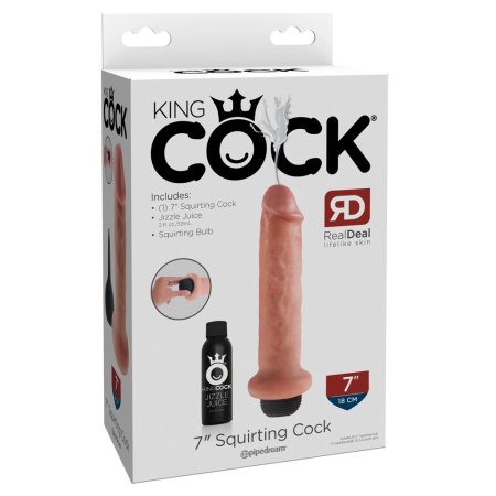 Kink by Doc Johnson KC 7" Squirting Model Light 22cm PVC Silicone