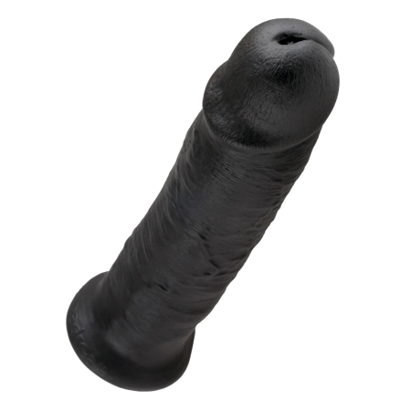 Pipedream King Cock 10" Dark - Anatomical Model with Suction Cup, 25 cm
