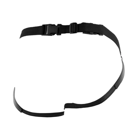 Perfect Fit FFS Adjustable Vinyl Harness with Multiple Rings, Black