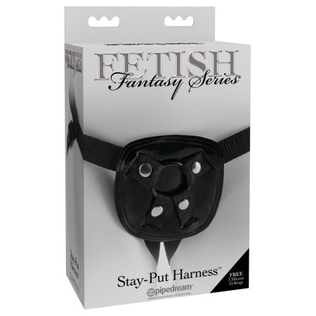 FFS Stay-Put Adjustable Harness Black - Versatile Strap System
