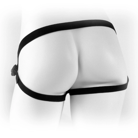 FFS Beginner's Harness Black - Adjustable Strap System, 3 O-Rings