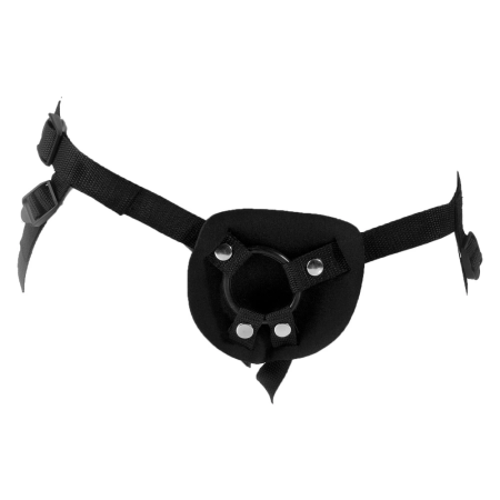 FFS Beginner's Harness Black - Adjustable Strap System, 3 O-Rings