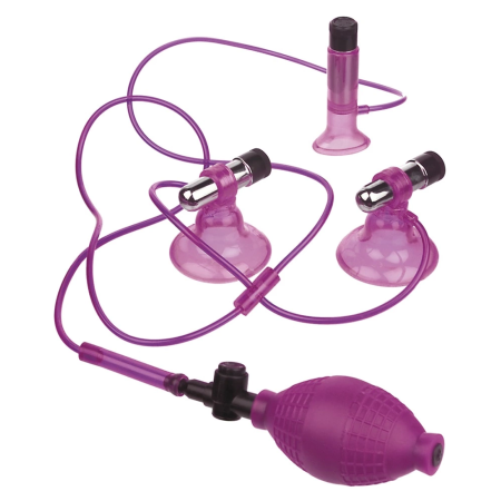 FFS Triple Suction Device with Vibrating Stimulation, 55 cm, PVC/ABS