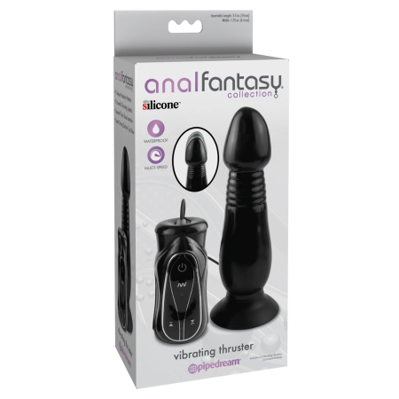 AFC Black Vibrating Thruster - 7 Modes, 3 Thrusting Speeds, 14 cm