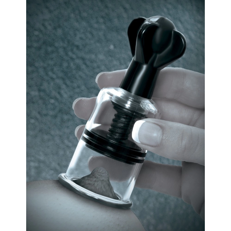 Pipedream FFSLE Super Suckers Intense Suction Nipple Cups 10 cm Black