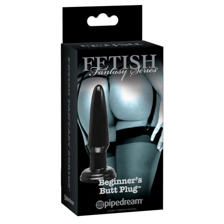 Fetish Fantasy Series FFSLE Compact Anal Plug Black 11.4cm PVC