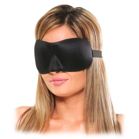 FFS Deluxe Fantasy Black Padded Comfort Eye Mask One Size