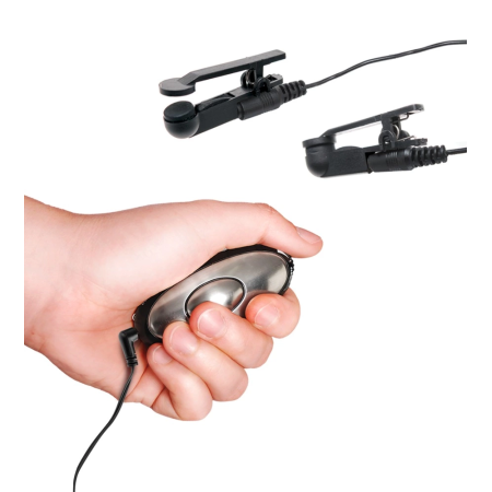 Fetish Fantasy Series Electro Stimulator Nipple Clamps Adjustable ABS/Metal