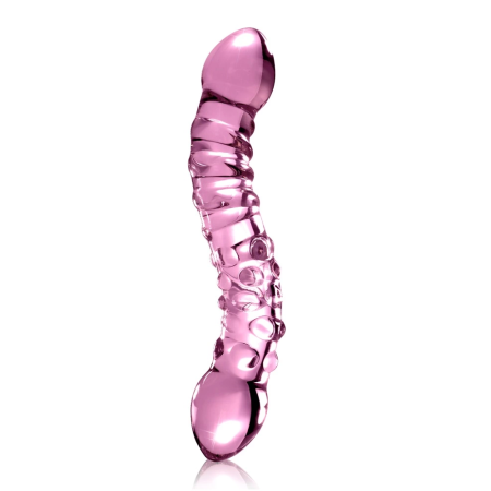 Pipedream Icicles No. 55 Pink Glass Intimate Massager 19.5cm